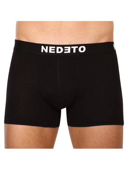 Nedeto Sada desiatich - (8+2 zadarmo) pánske boxerky Nedeto čierne