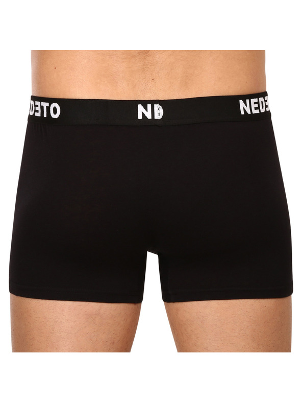 Nedeto Sada desiatich - (8+2 zadarmo) pánske boxerky Nedeto čierne