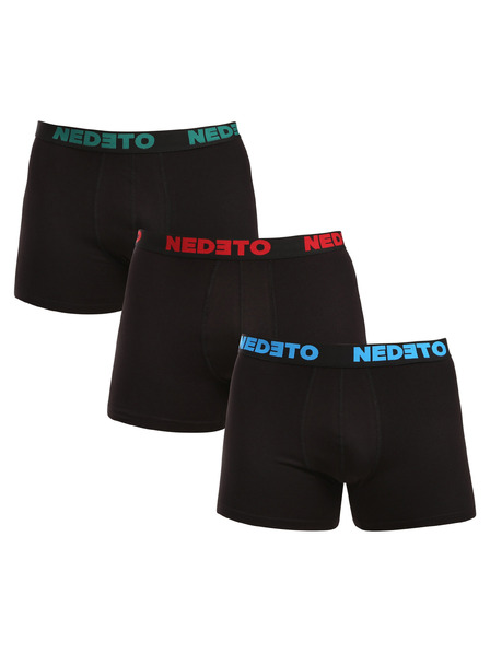 Nedeto Sada troch - pánske boxerky Nedeto čierne