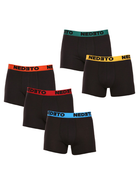 Nedeto Sada piatich - pánske boxerky Nedeto čierne