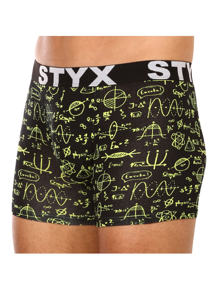 Styx Pánske boxerky Styx long art športová guma fyzika