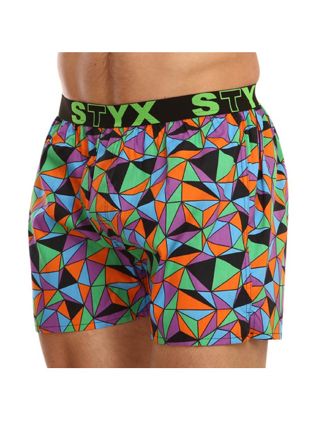 Styx Pánske trenky Styx art športová guma trojuholníky