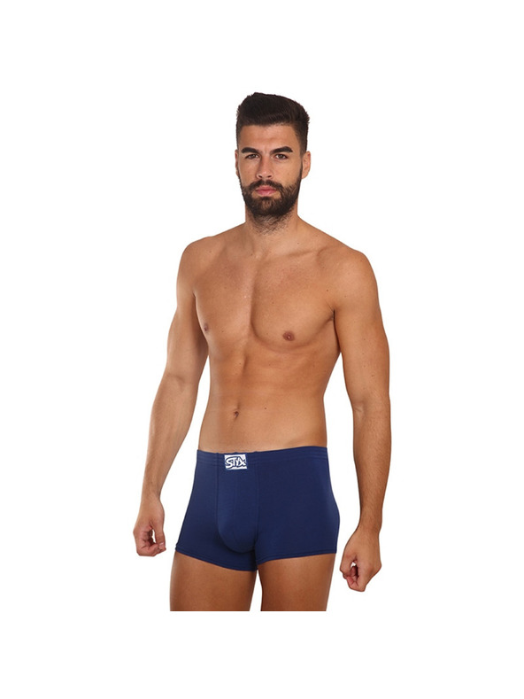 Styx Pánske boxerky Styx klasická guma modré