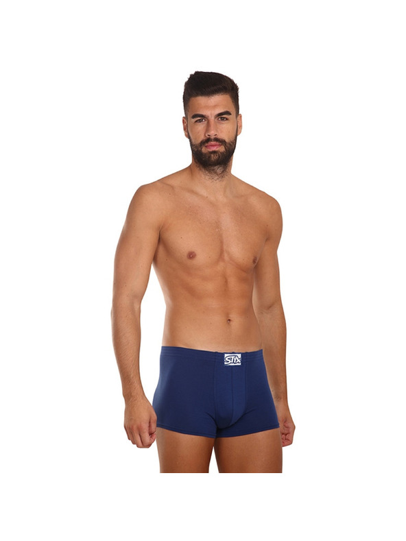 Styx Pánske boxerky Styx klasická guma modré