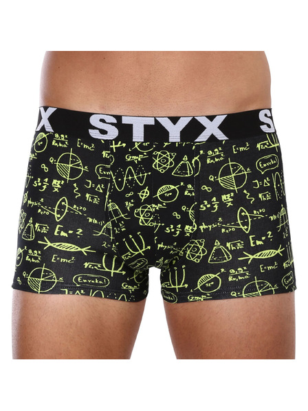 Styx Pánske boxerky Styx art športová guma nadrozmer fyzika