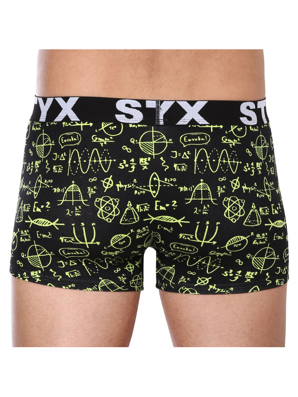 Styx Pánske boxerky Styx art športová guma nadrozmer fyzika