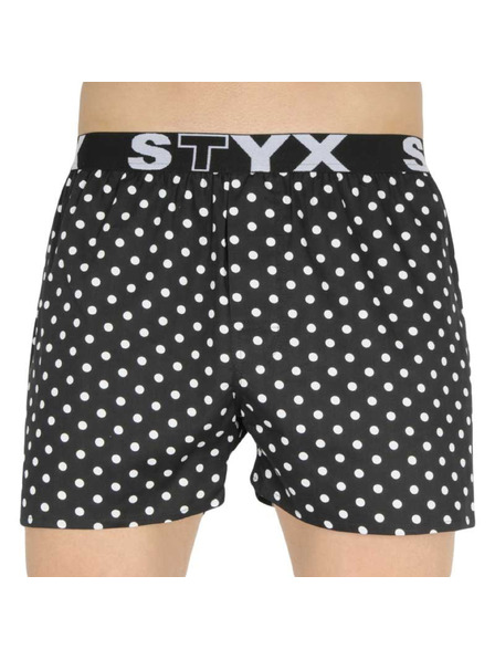 Styx Pánske trenky Styx art športová guma bodky