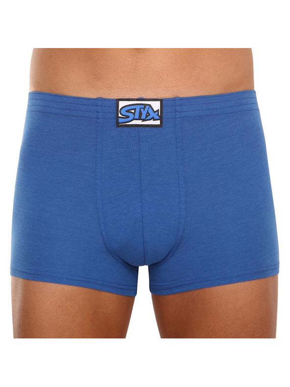 Styx Pánske boxerky Styx klasická guma modré