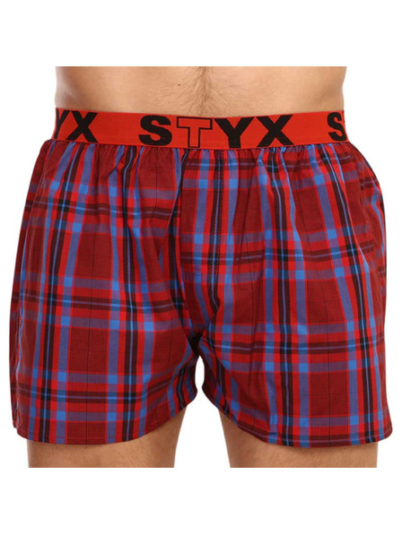 Styx Pánske športové gumové šortky Styx viacfarebné