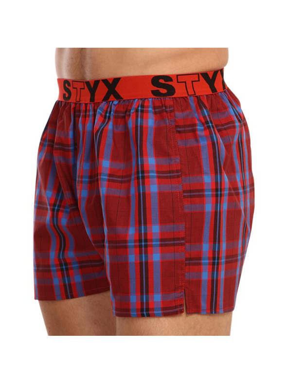 Styx Pánske športové gumové šortky Styx viacfarebné