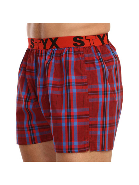 Styx Pánske športové gumové šortky Styx viacfarebné