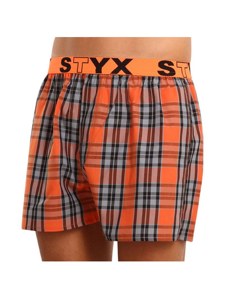 Styx Pánske športové gumové šortky Styx viacfarebné