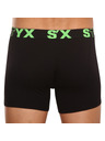 Styx Pánske boxerky Styx long športová guma čierne