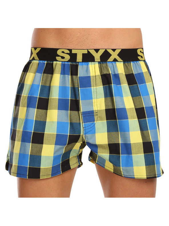 Styx Sada troch - pánske trenky Styx športová guma viacfarebné