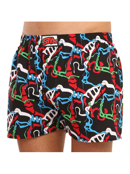 Styx Pánske trenky Styx art klasická guma jungle