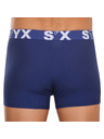Styx Sada troch - pánske boxerky Styx športová guma tmavo modré