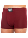 Styx Pánske boxerky Styx klasická guma burgundské