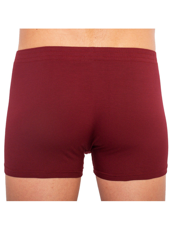 Styx Pánske boxerky Styx klasická guma burgundské