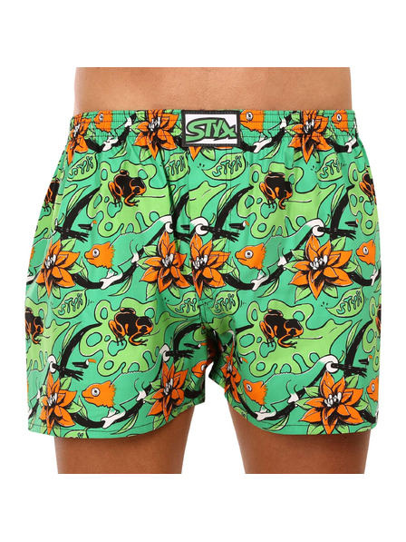 Styx Sada troch - pánske trenky Styx art klasická guma viacfarebné