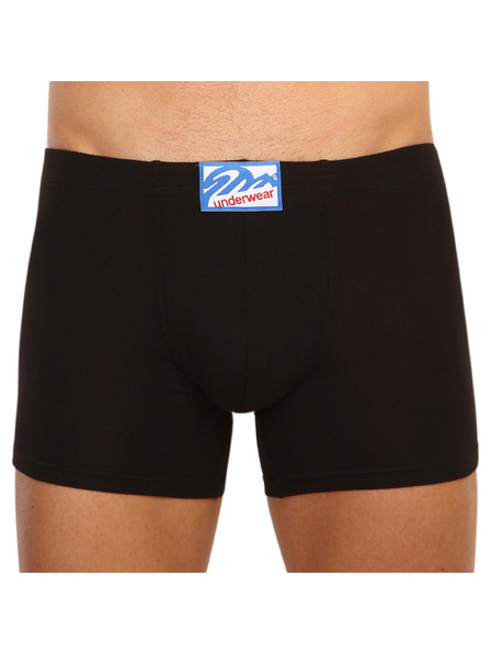 Styx Pánske boxerky Styx long klasická guma čierne