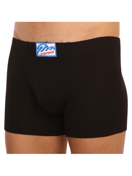 Styx Pánske boxerky Styx long klasická guma čierne