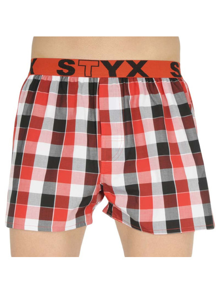 Styx Pánske športové gumové šortky Styx viacfarebné