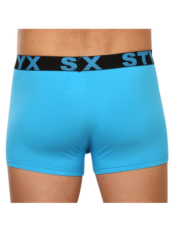 Styx Styx pánske boxerky športové elastické svetlomodré