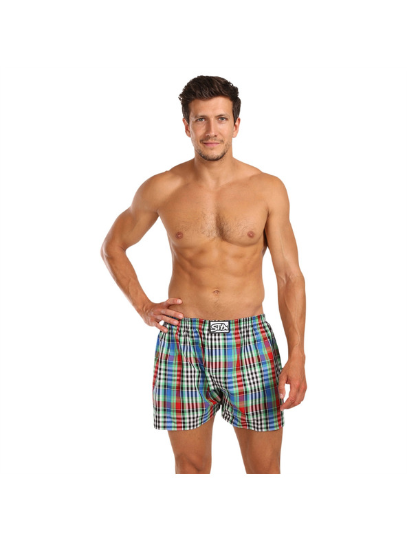Styx Pánske gumové šortky Styx Classic Multicolour