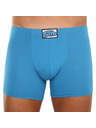 Styx Pánske boxerky Styx long klasická guma modré