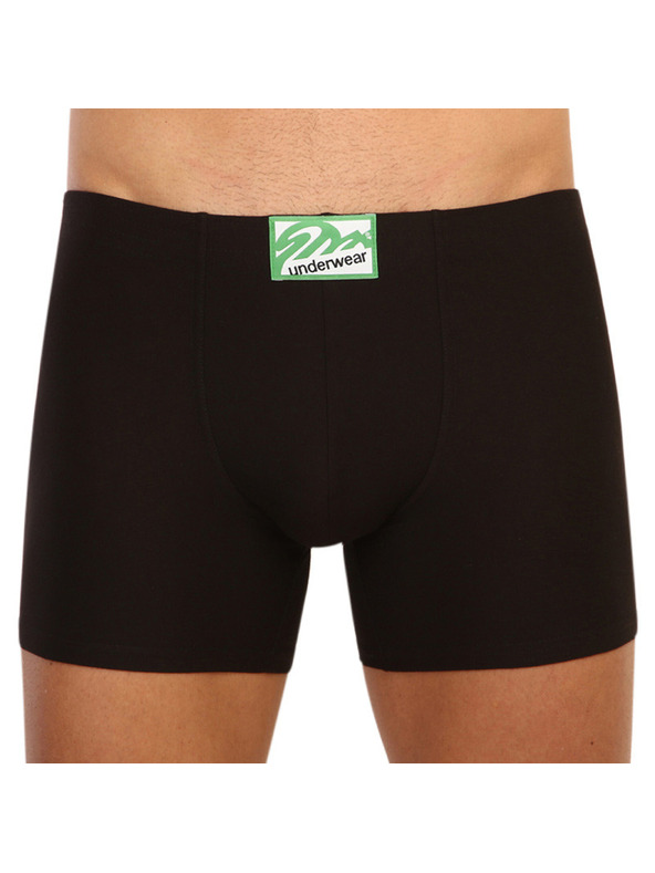 Styx Pánske boxerky Styx long klasická guma čierne