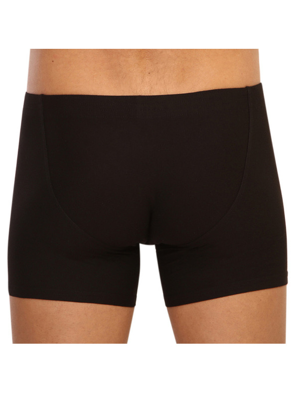Styx Pánske boxerky Styx long klasická guma čierne