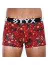 Styx Pánske boxerky Styx art športová guma zombie