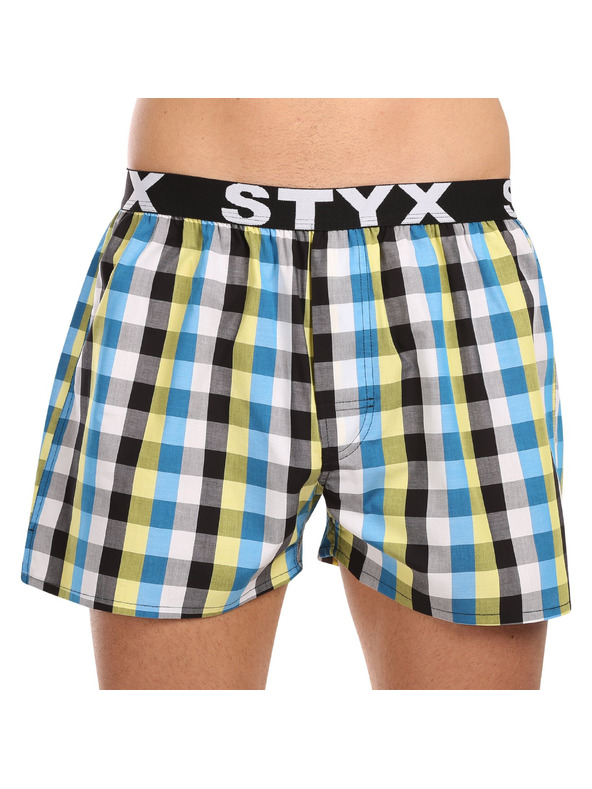 Styx Sada troch - pánske trenky Styx športová guma viacfarebné