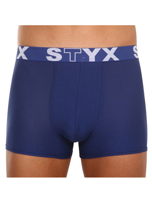 Styx Pánske boxerky Styx športová guma tmavo modré
