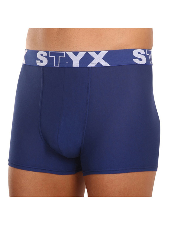 Styx Pánske boxerky Styx športová guma tmavo modré