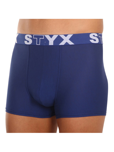 Styx Pánske boxerky Styx športová guma tmavo modré