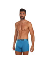 Styx Sada troch kusov - pánske boxerky Styx dlhé športové elastické pestrofarebné