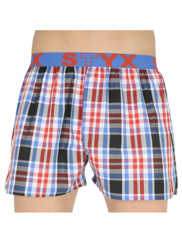 Styx Pánske športové gumové šortky Styx viacfarebné