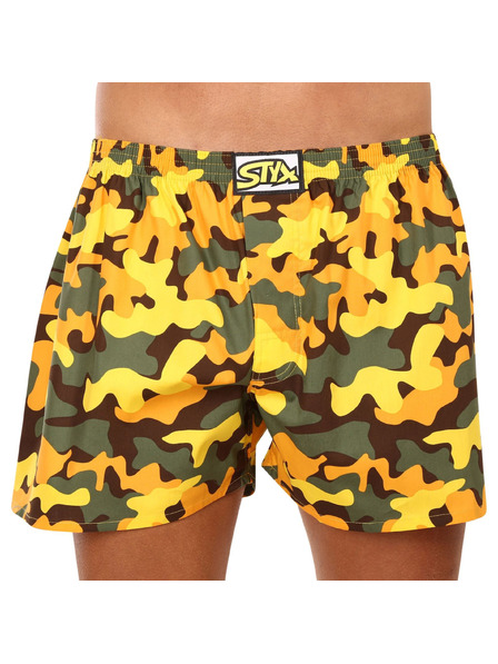 Styx Sada troch - pánske trenky Styx art klasická guma viacfarebné