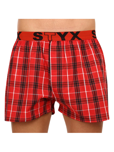 Styx Pánske športové gumové šortky Styx viacfarebné