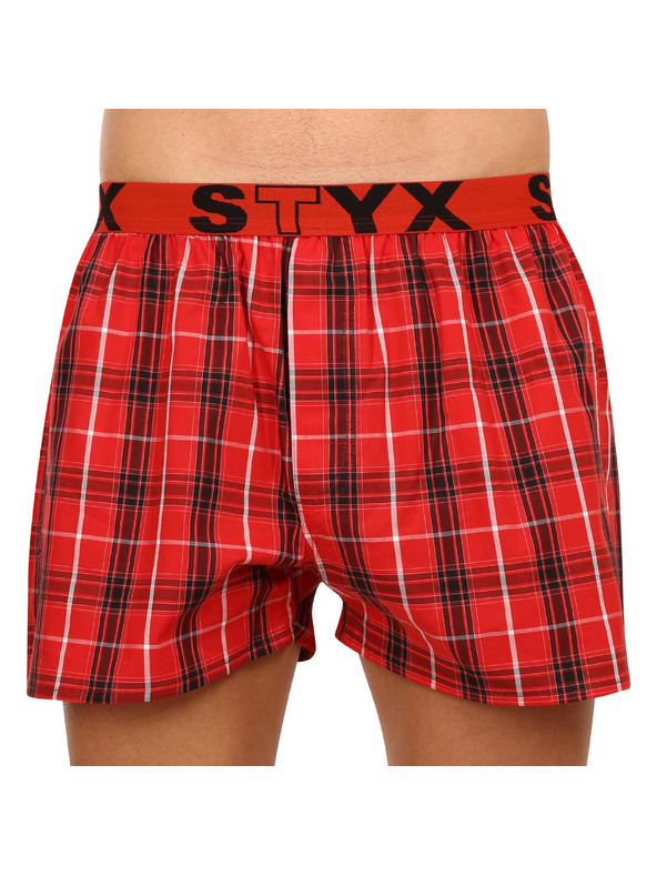 Styx Pánske športové gumové šortky Styx viacfarebné