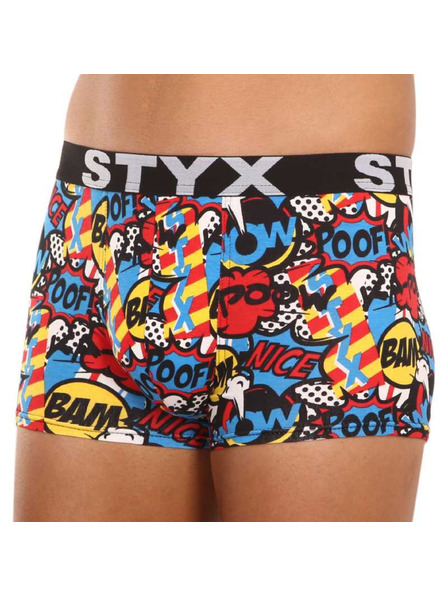 Styx Pánske boxerky Styx art športová guma nadrozmer poof