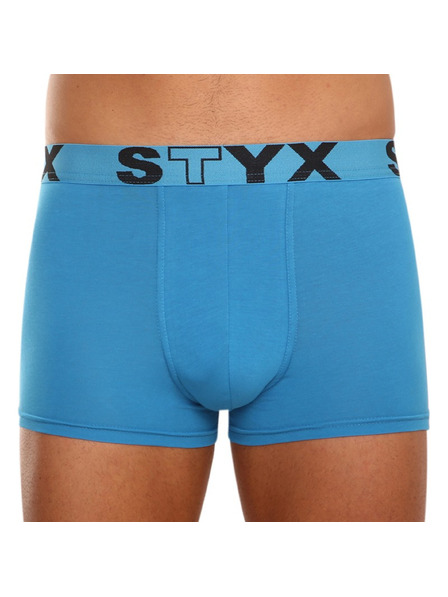 Styx Súprava troch kusov - pánske boxerky Styx športové elastické pestrofarebné