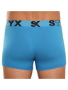 Styx Súprava troch kusov - pánske boxerky Styx športové elastické pestrofarebné