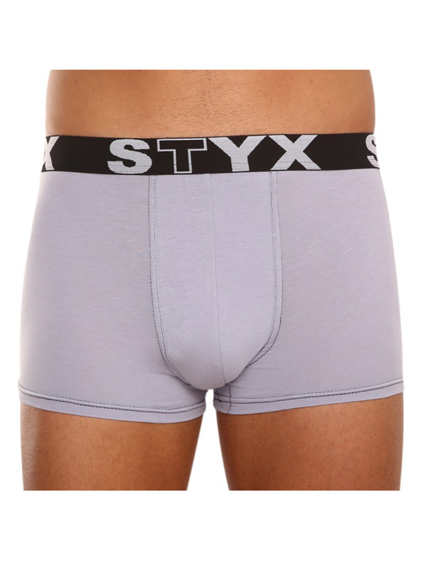 Styx Súprava troch kusov - pánske boxerky Styx športové elastické pestrofarebné