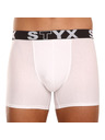Styx Súprava troch kusov - pánske boxerky Styx dlhé športové elastické