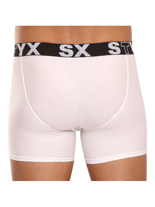 Styx Súprava troch kusov - pánske boxerky Styx dlhé športové elastické