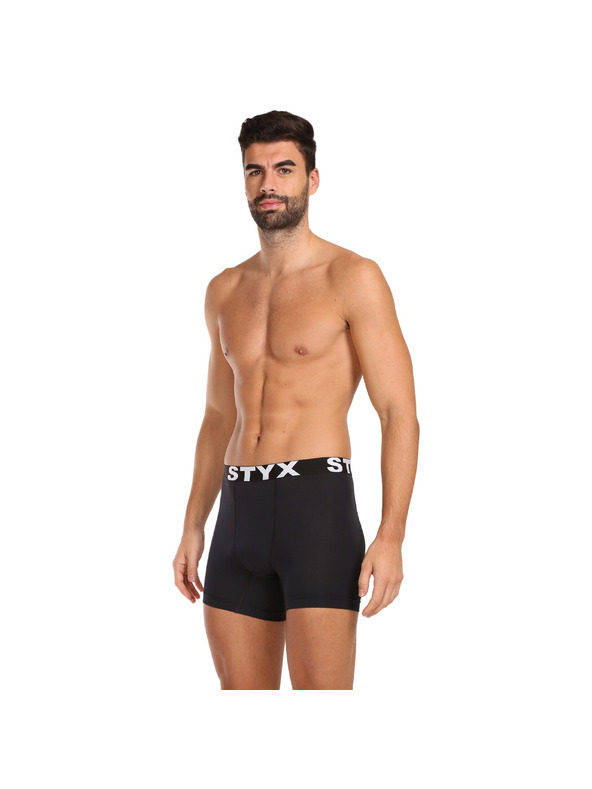 Styx Pánske funkčné boxerky Styx čierne