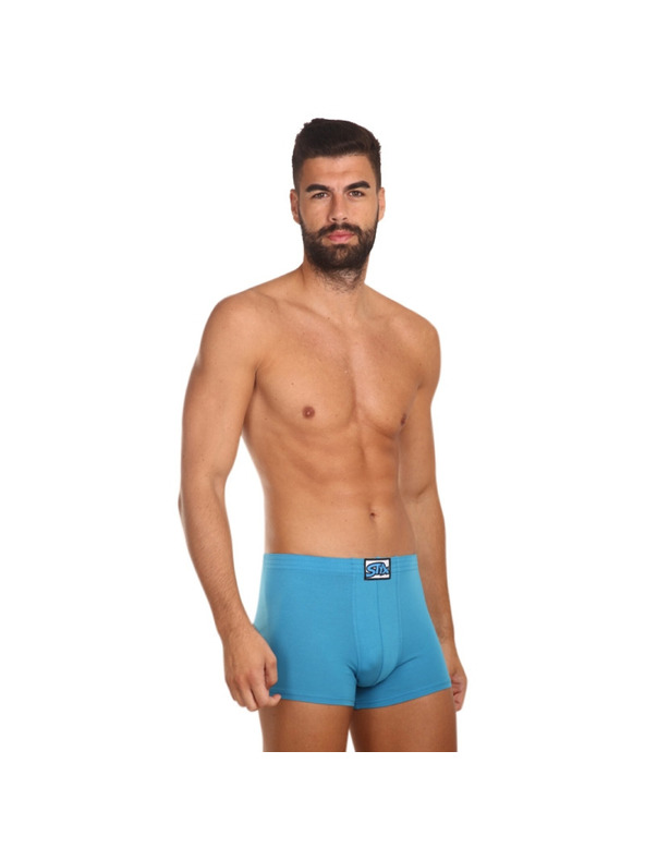 Styx Pánske boxerky Styx klasická guma modré