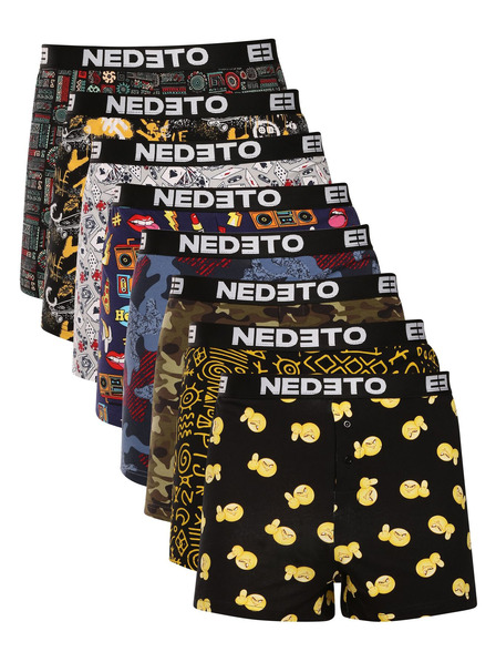 Nedeto Sada ôsmich - pánske trenky Nedeto viacfarebné